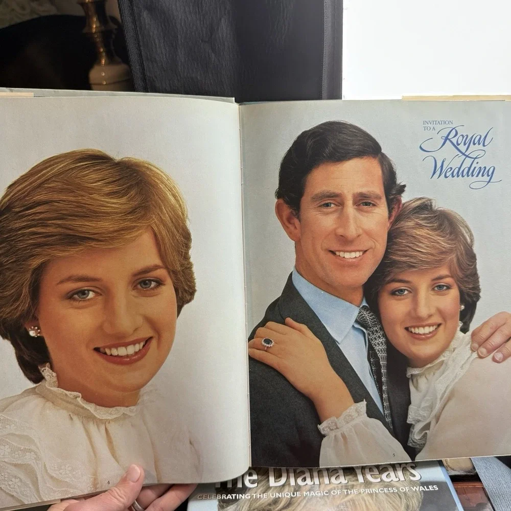 Invitation to a Royal Wedding Princess Diana England Hardcover Vintage RARE 1981